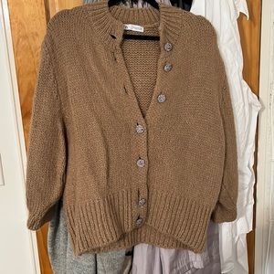 Zara cardigan with beautiful buttons